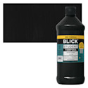 Blick Student Tempera Paint - Black, 32 oz bottle