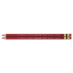 General's Color-Tex Red Checking Pencil - Pkg of 2