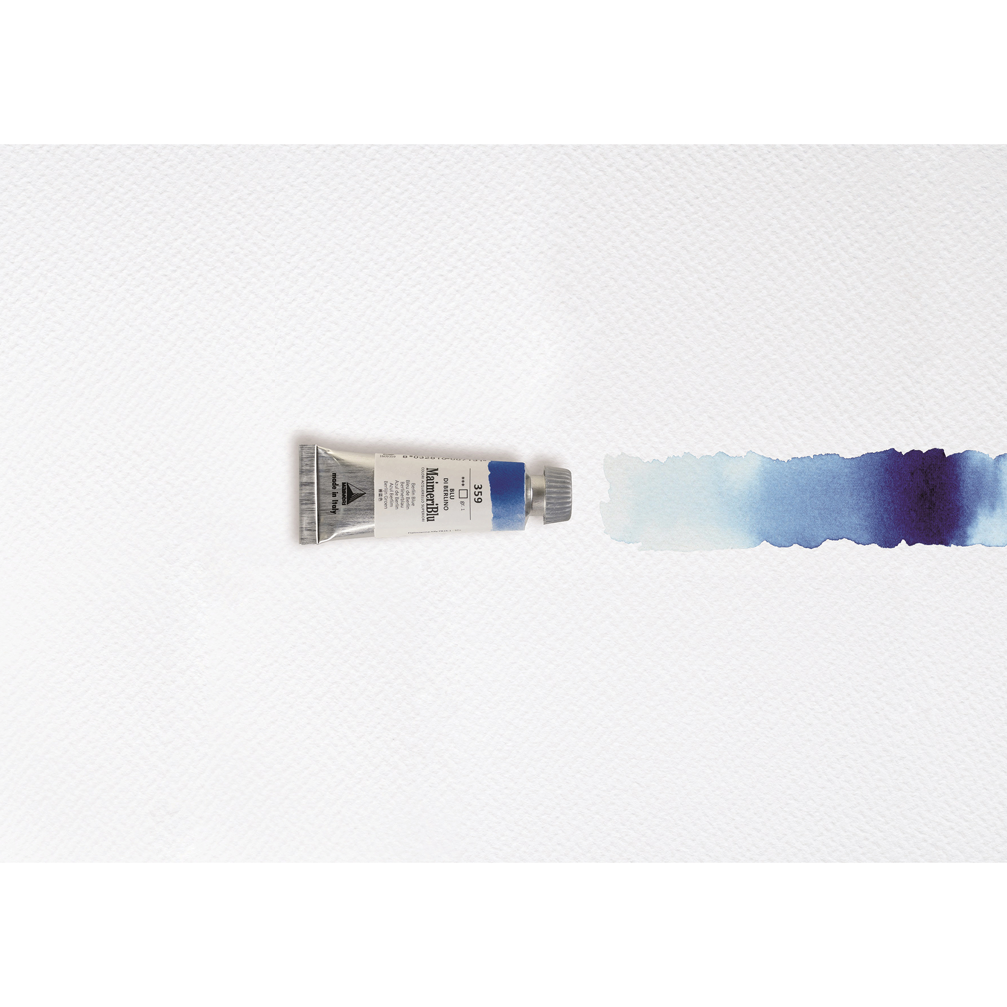 Maimeri Blu Artist Watercolor - Primary Blue Cyan, 12 ml Tube 