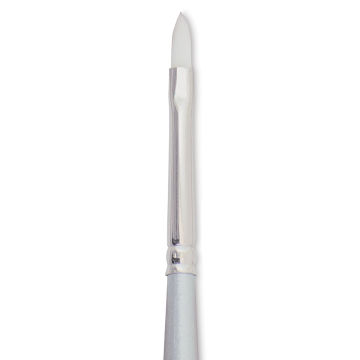 Silver Brush Silverwhite Synthetic Brush - Filbert, Short Handle, Size 2