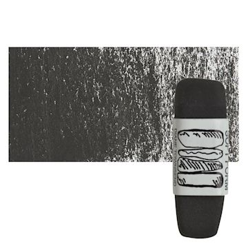 Open in modal - Townsend Artists' Soft Form Pastel - Dark Gray 069D pastel and swatch