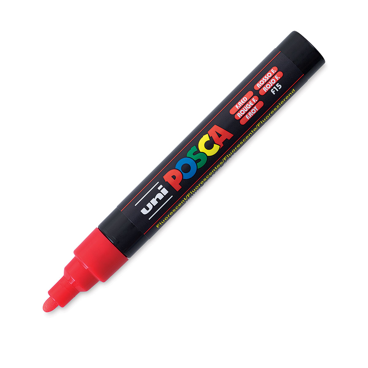 Uni Posca Paint Markers - Dark Colors, Set of 8, Medium Tip, 2.5 mm