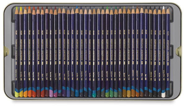 Derwent Inktense Pencil Set - Tin Box, Set of 24