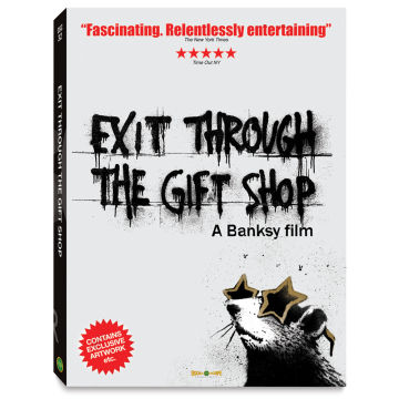 Exit Through the Gift Shop DVD - Front cover of DVD
