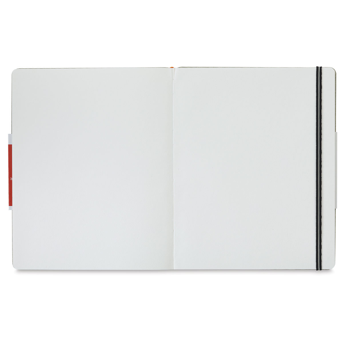 Handbook Journal Co. Artist Watercolor Sketchbook Journal, Large Landscape  5.25 x 8.25 Inches, 140lb / 300 GSM, Hardcover w/Pocket