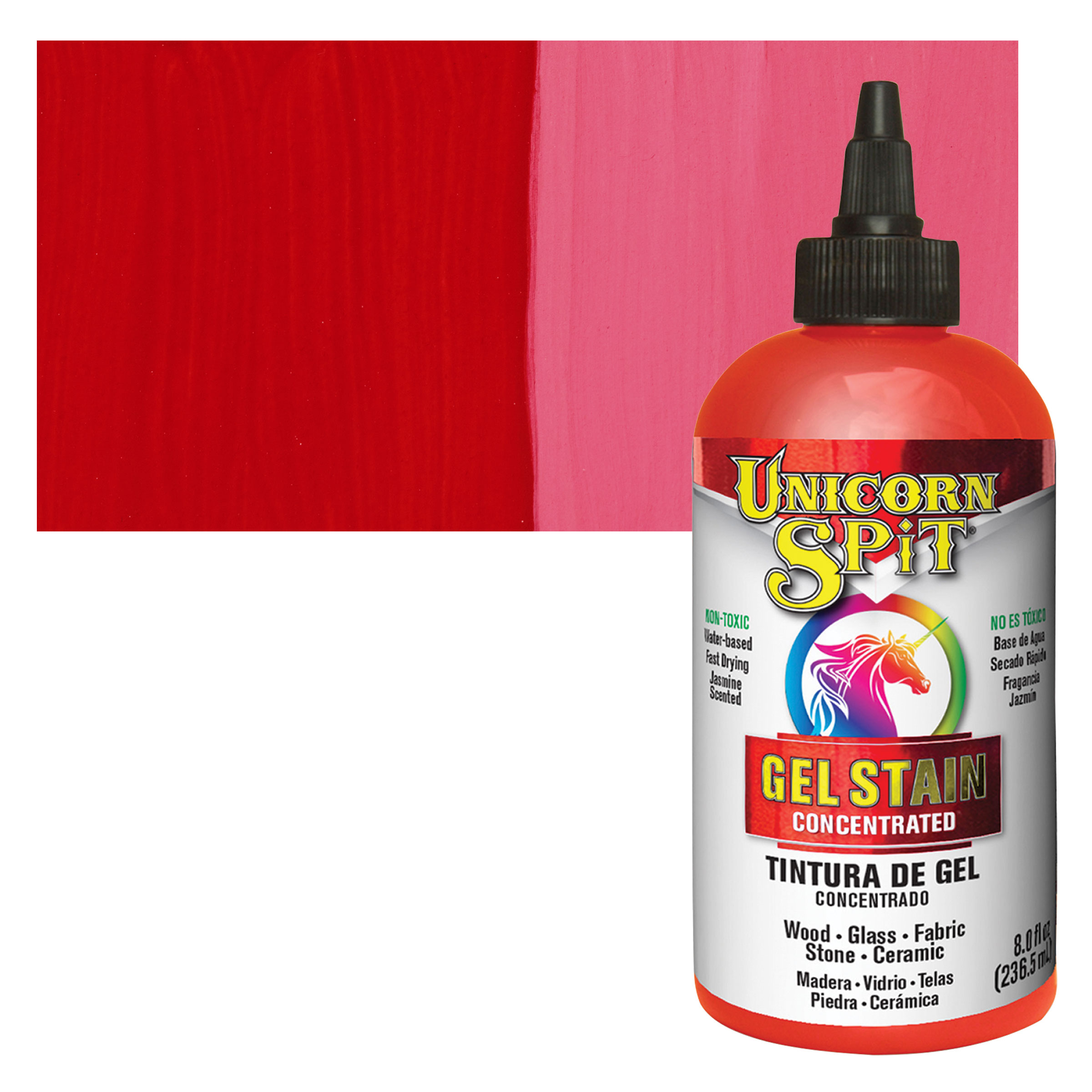 Unicorn Spit Red Wood Stain & Glaze 8oz-Molly Pepper, 8 Fl Oz