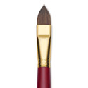 Blick Master Synthetic Kolinsky Brush - Long Handle, Filbert, Size 18