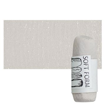 Open in modal - Townsend Artists' Soft Form Pastel - Pale Raw Umber pastel and swatch