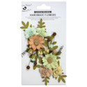 Little Birdie Fairy Rosa Paper Flowers - Woodland Stories, Pkg of 2