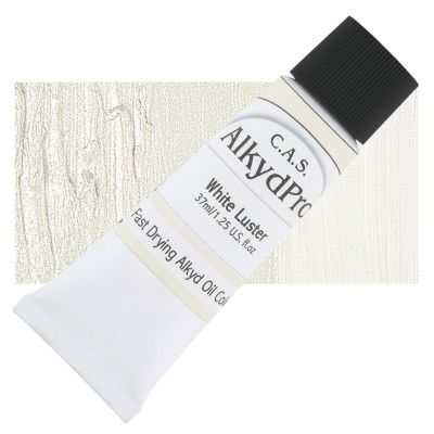 CAS AlkydPro Fast-Drying Alkyd Oil Color - Luster White, 37 ml tube