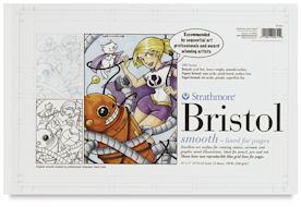 Strathmore 200 Sequential Series Bristol Pad - 11" x 17", Smooth, 24 Sheets