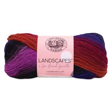 Open in modal - Lion Brand Landscapes Yarn - Volcano, 147 yds