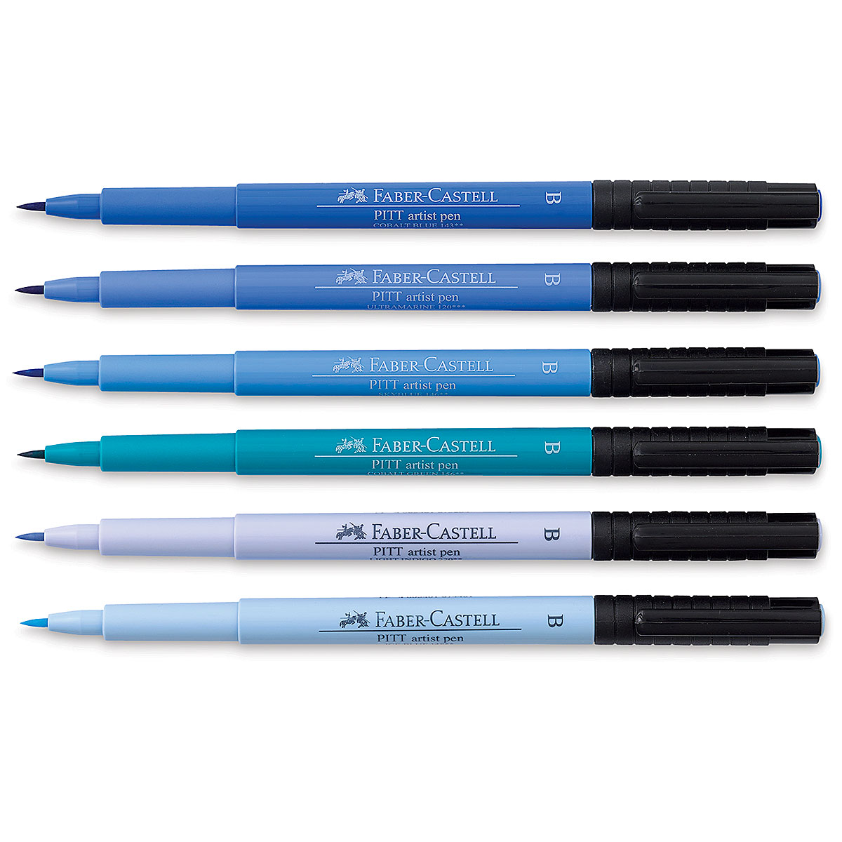 Faber-Castell Pitt Artist Pens - Portrait Colors, Set of 6