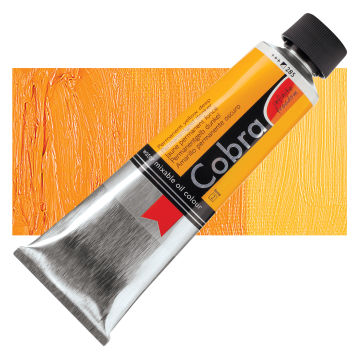 Royal Talens Cobra Water Mixable Oil Color - Permanent Yellow Deep, 150 ml tube