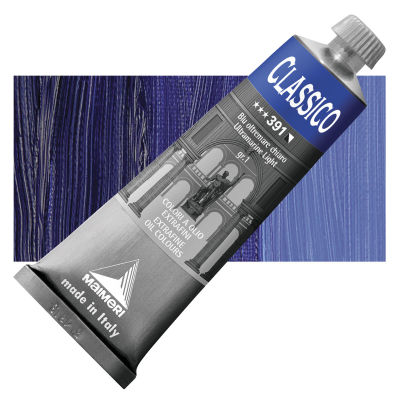 Maimeri Classico Oil Color - Ultramarine Light, 60 ml tube