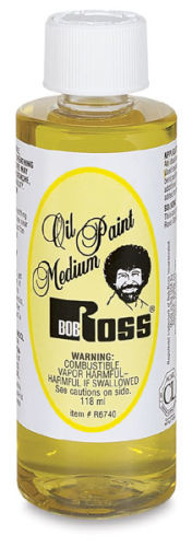 Bob Ross Liquid Base Coat, Clear, 8 oz. 