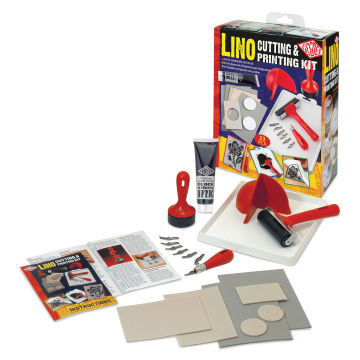 English - Fabric Lino Printing Kit - Essdee Art & Craft