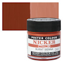Nicker Poster Colour Paint - Burnt Sienna, 40 ml