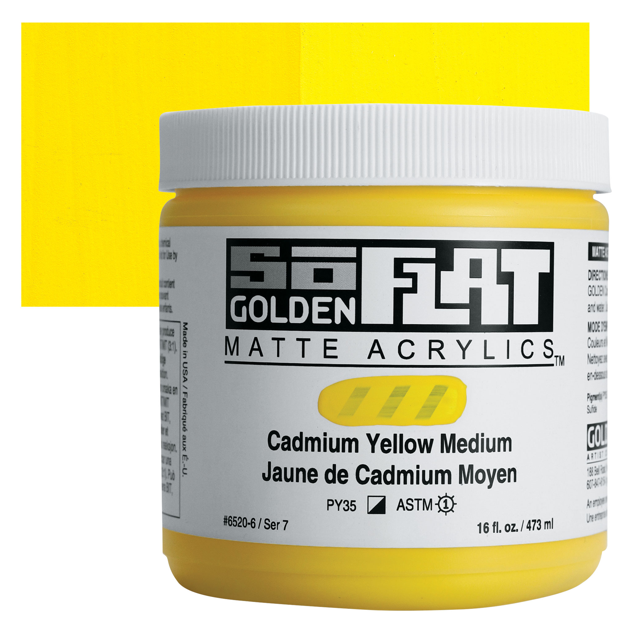 Golden : High Flow : Acrylic Paint : 473ml (16oz) : Fluorescent Orange -  Golden : High Flow - Golden - Brands