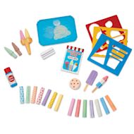 Melissa & Doug Ice Cream Shop Chalk Play Set