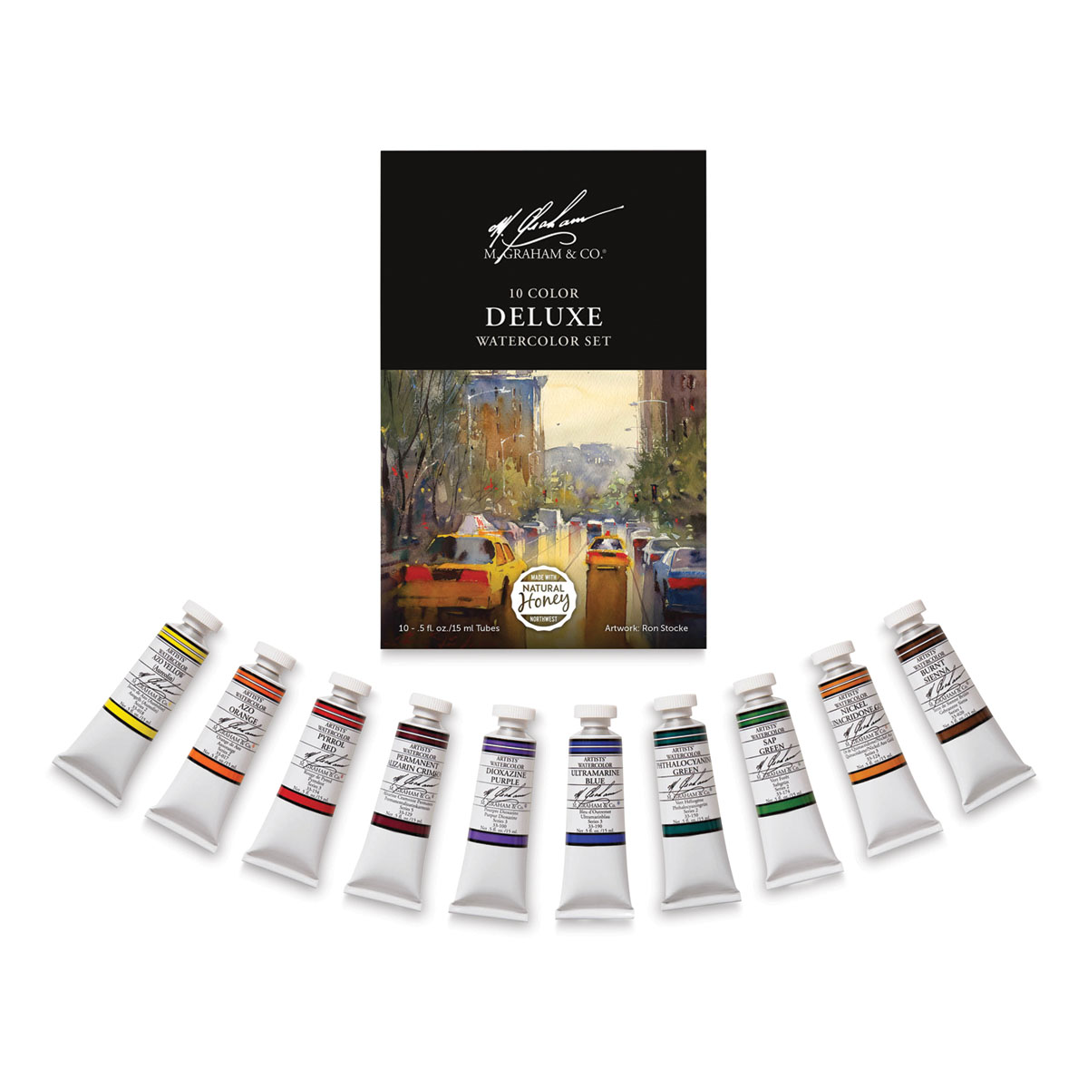M. Graham : Artists' Watercolor Paint : 15ml : The South Set of 5