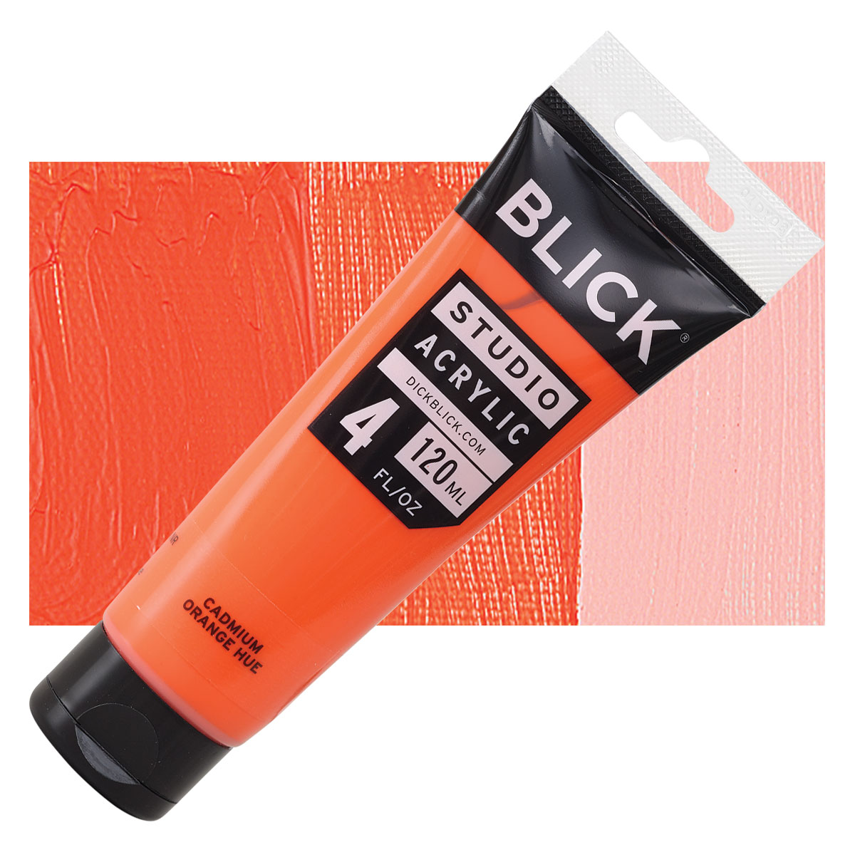 Blick Artists' Acrylic - Cadmium Orange, 2 oz tube