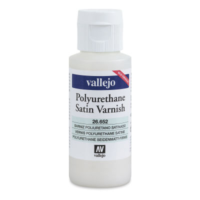 Vallejo Polyurethane Varnish - Satin, 60 ml