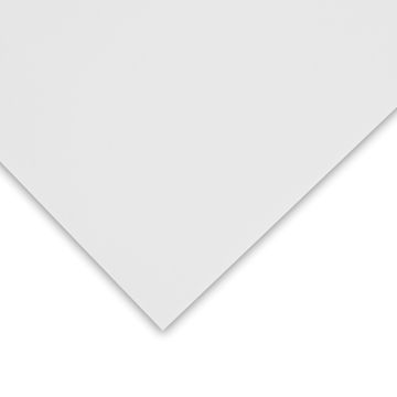 Open in modal - Fabriano Unica Printmaking Paper - Closeup of corner of White sheet shown for color and texture