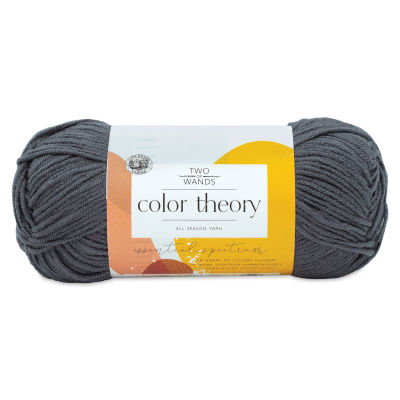 Lion Brand Color Theory Yarn - Thunder (yarn skein with label)