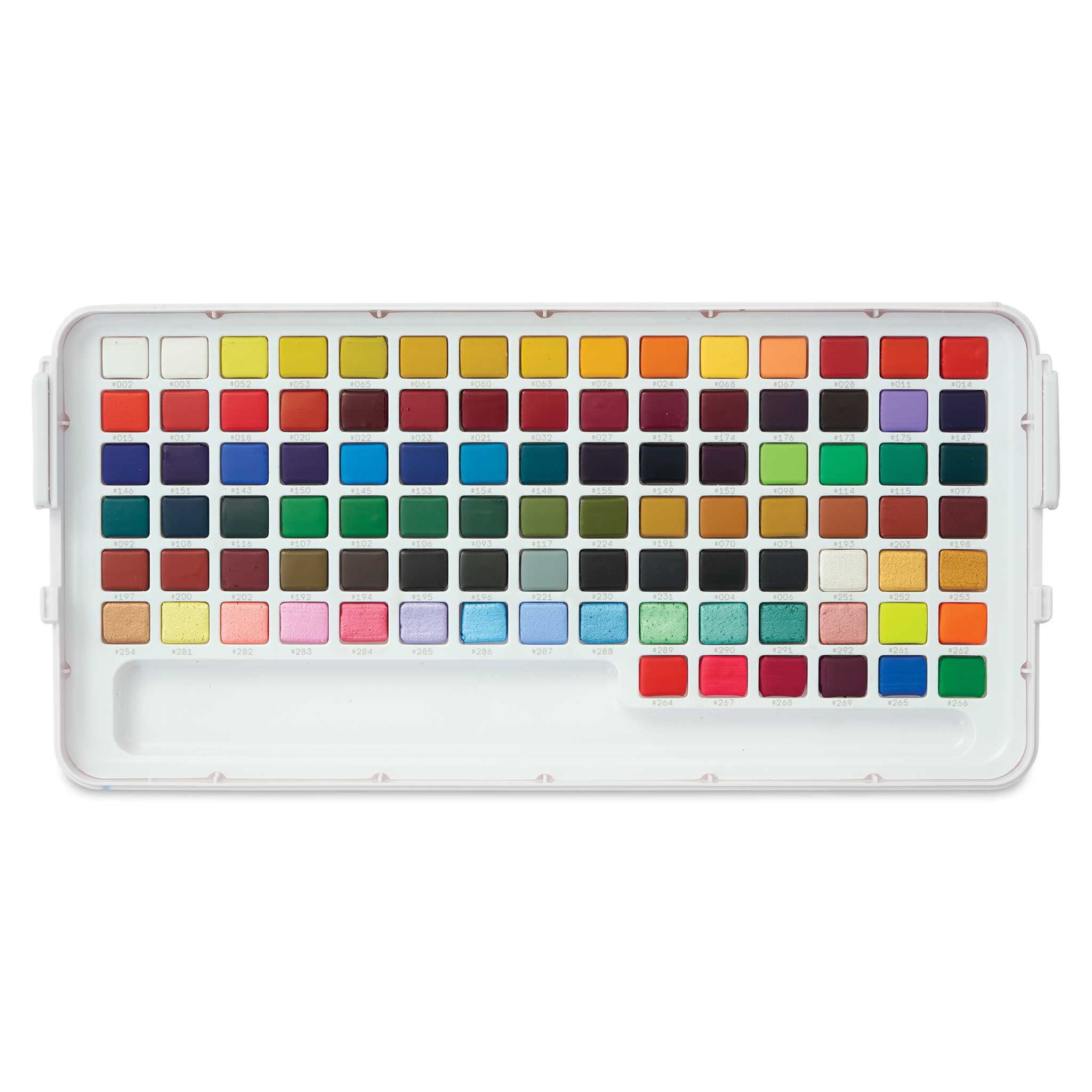 Koi Watercolor Pocket Field Sketch Travel Kit- 12 Half Pans and Waterb —  Two Hands Paperie
