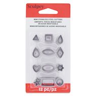 Sculpey Tools Mini Metal Clay Cutters