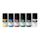 Liquitex Professional Acrylic Gouache - Essential Set of 12. Row of six paint jars.  