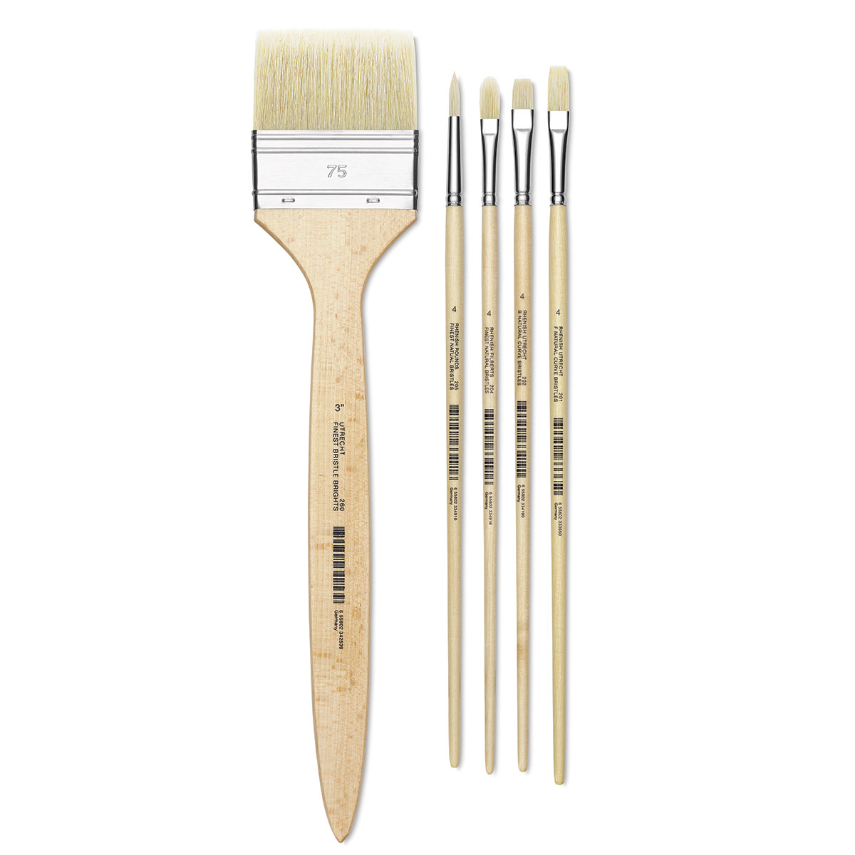 1180 Hog Taklon Fan Brush - #4 – Seymour Art Supplies NZ