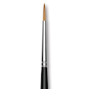 Trekell Synthetic Gold Taklon Brush - Round, Long Handle, Size 6