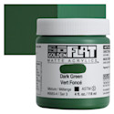 Golden SoFlat Matte Acrylic Paint - Dark Green, 118 ml, Jar