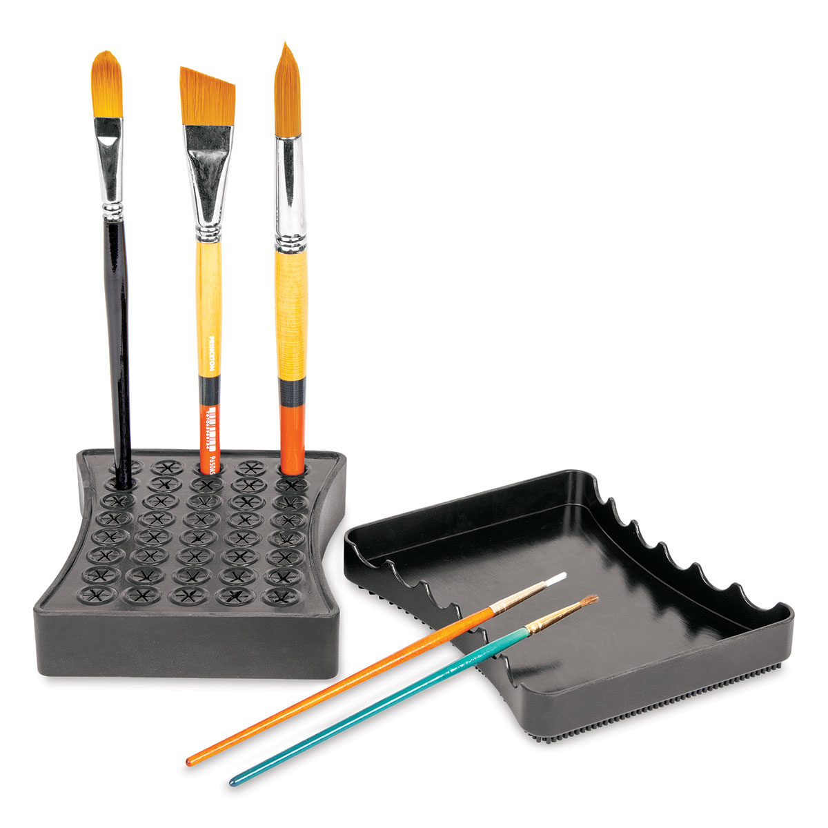 The Paint Brush Cover (3 Pack). Professional Painting Brush Holder/Case.  Holds 1 to 3 Brushes