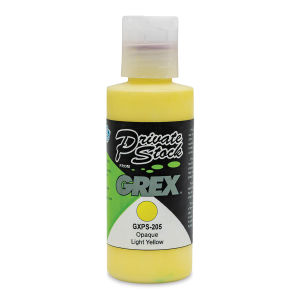 Grex Private Stock Airbrush Color - Opaque Light Yellow, 2 oz
