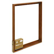  Ampersand Floaterframe - Bold, Walnut, 18" x 24", 1-1/2"