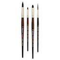 Escoda Versatil Synthetic Brushes - Series 8914 Assorted, Set of 4, Short Handle