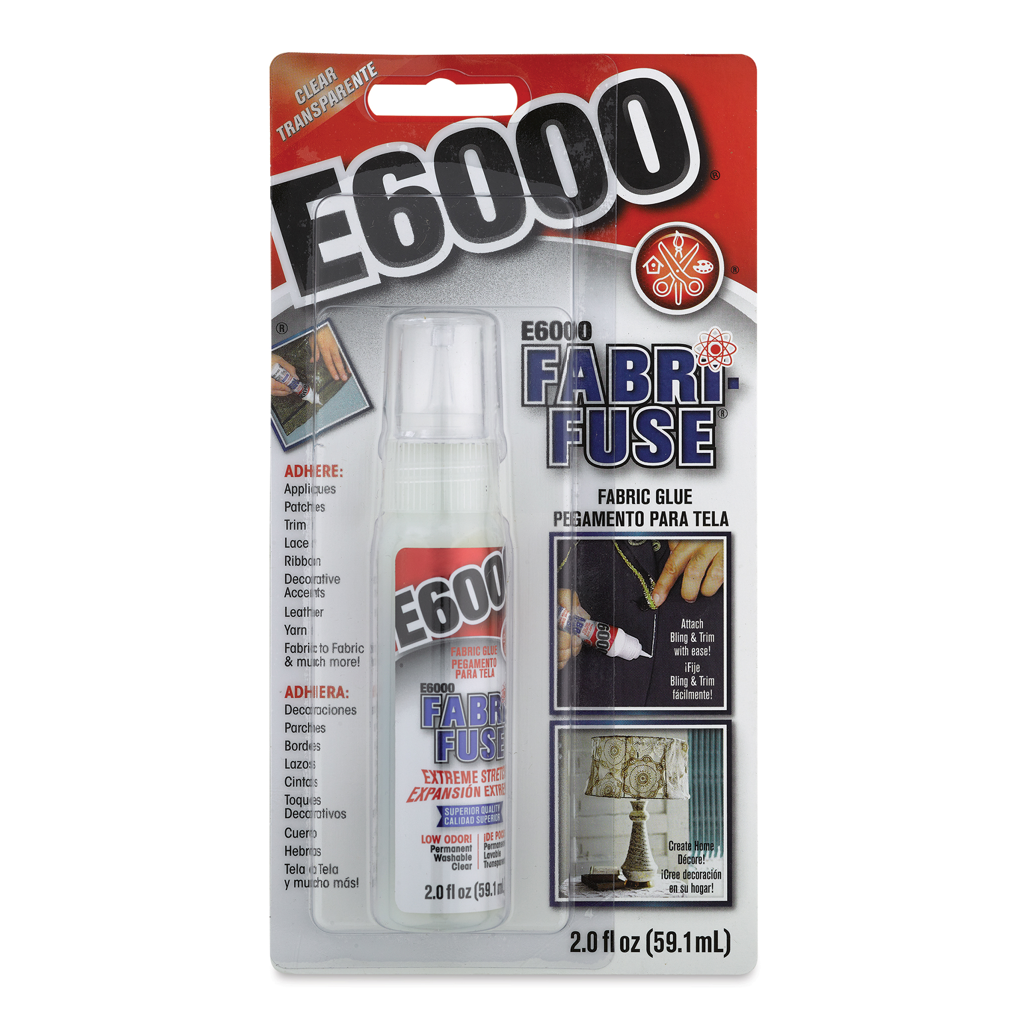 E6000 Fabri-Tack 2 Ounce 565100. Case of 6 Tubes