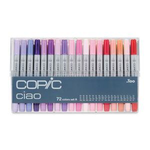 Copic Ciao Double Ended Marker Set - Set A, Set of 72