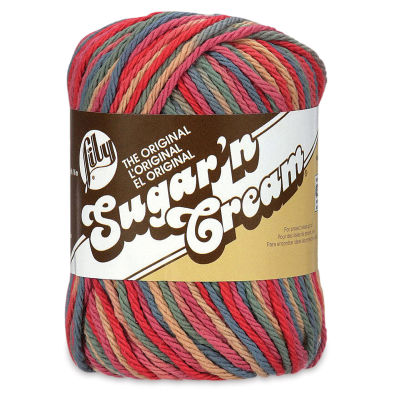 Lily Sugar N' Cream Yarn - 2 oz, 4-Ply, Painted Desert Ombre