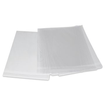 Open in modal - Blick Archival Bag Pack - 9" x 12", Pkg of 10, bags laid out