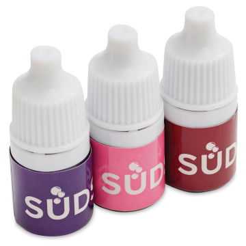 We R Memory Keepers Suds Soap Colorant - Berry, Set of 3, 3 ml (Out of packaging)