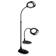 OttLite 2-in-1 LED Magnifier Floor and Table Lamp