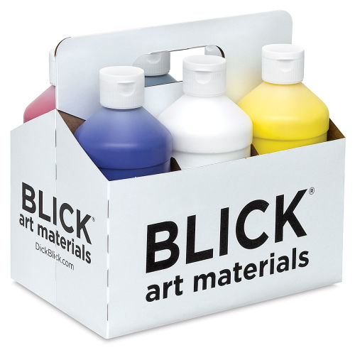 Blickrylic Student Acrylics - Mixing Color Set, Pack of 6 Colors