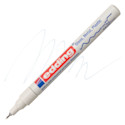Edding Gloss Paint Marker - White, Round Nib, 0.8 mm