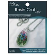 Jewelry Made By Me Teardrop Necklace UV Resin DIY Kit