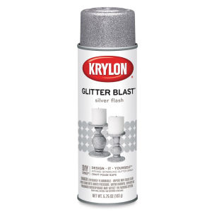 Krylon Glitter Blast Spray Paint - Silver, 5.75 oz can