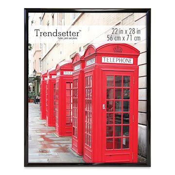 Open in modal - MCS Trendsetter Acrylic Poster Frame - 22" x 28" x 1/4", Black